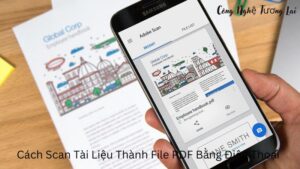 Cách Scan Tài Liệu Thành File PDF Bằng Điện Thoại